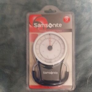 Samsonite Black and Silver Luggage Scale